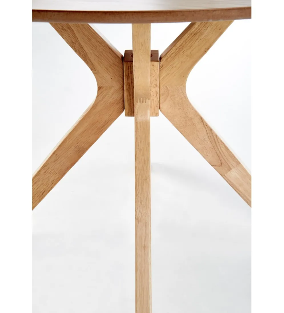 Stół NICOLAS 120 cm w kolorze dąb naturalny