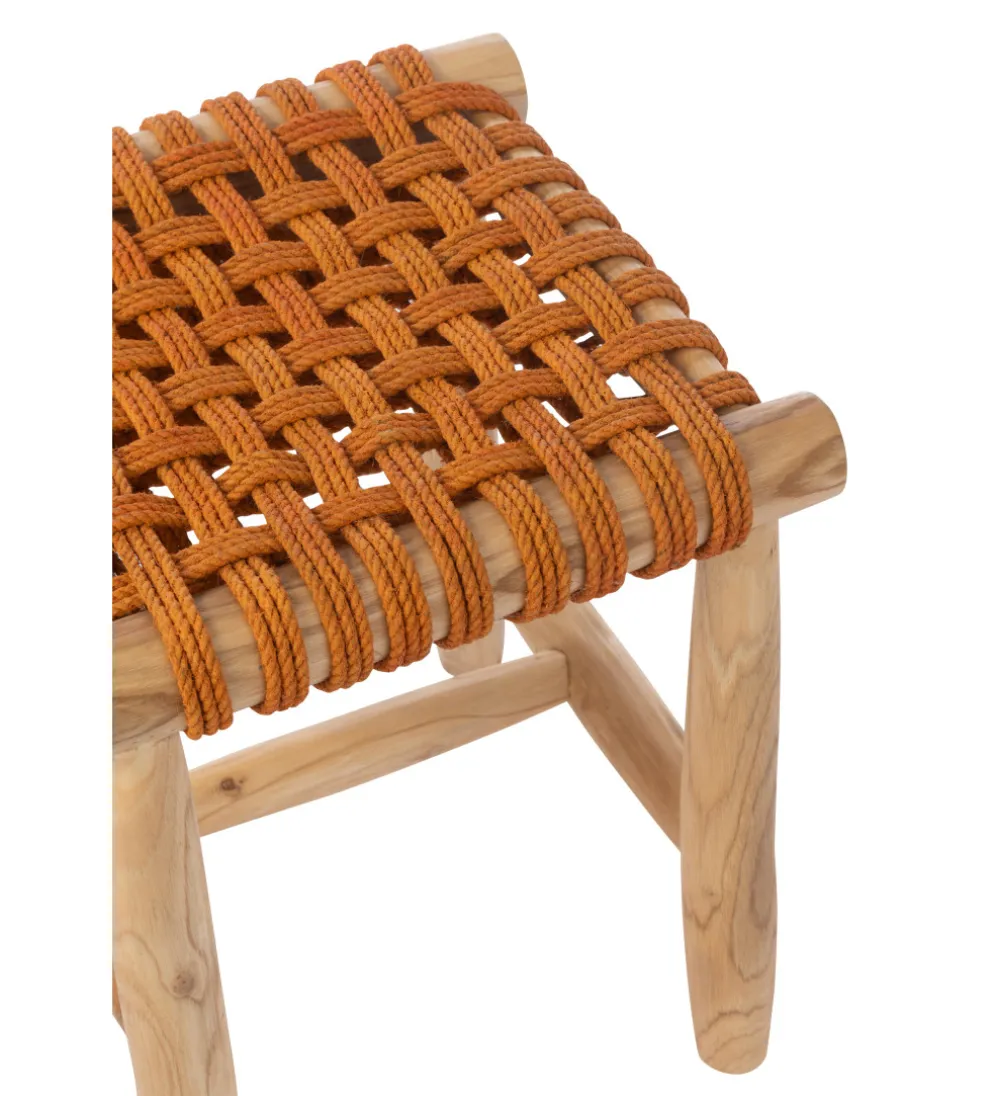 Stołek GASAM 45 cm pomarańczowy
