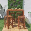Stołek GRUNTO 80 cm naturalny