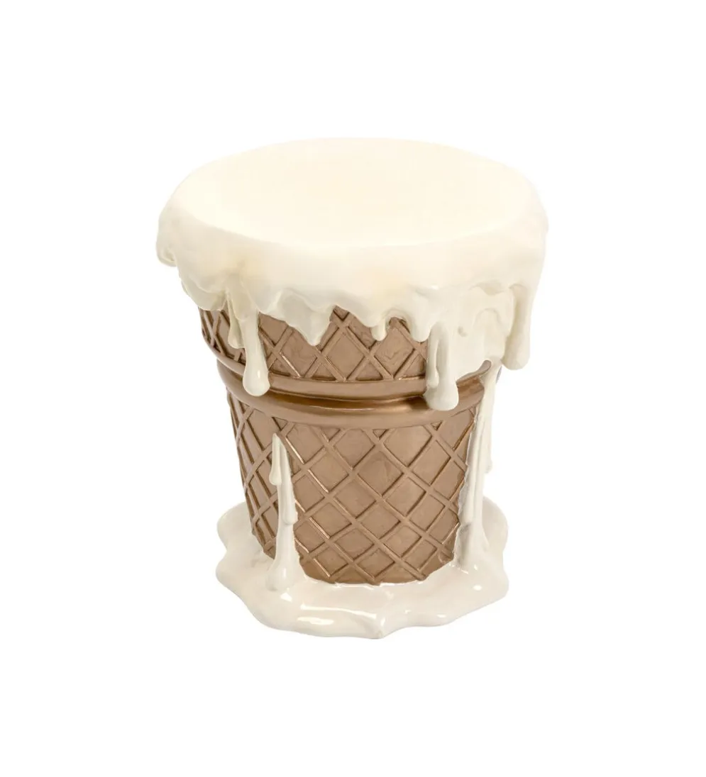 Stołek ICE CREAM VANILLA 37 cm