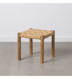 Stołek NEBERNLI 40 cm drewno mango naturalny