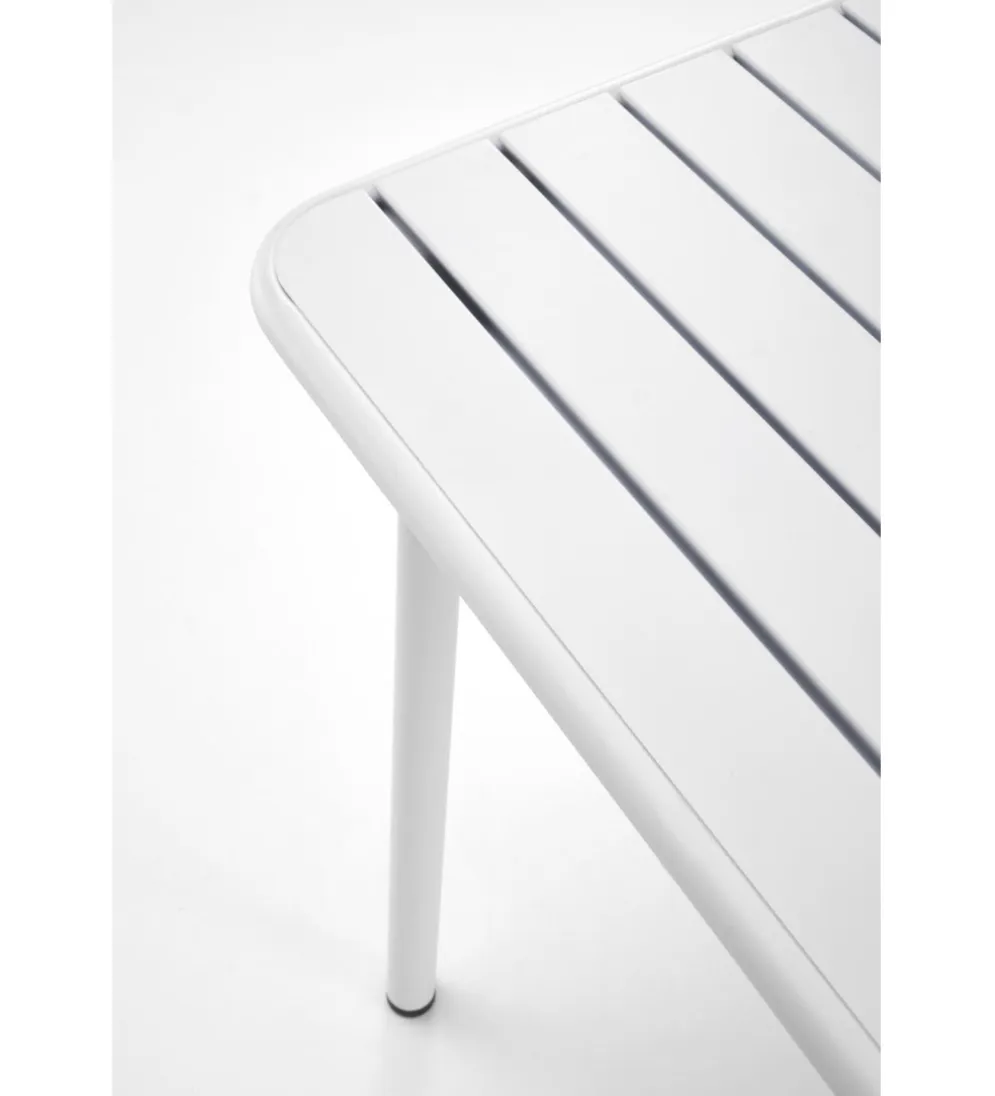 Stół ogrodowy BOSCO 70 cm biały