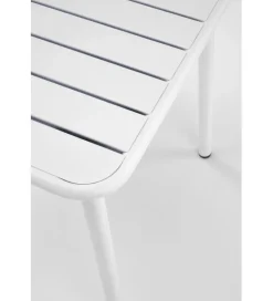 Stół ogrodowy BOSCO 70 cm biały