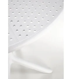 Stół ogrodowy CALVO 72 cm biały