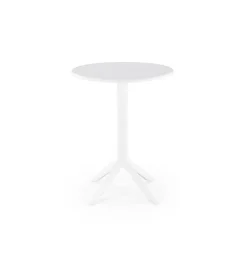 Stół ogrodowy CALVO 72 cm biały