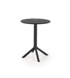 Stół ogrodowy CALVO 72 cm czarny