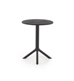 Stół ogrodowy CALVO 72 cm czarny
