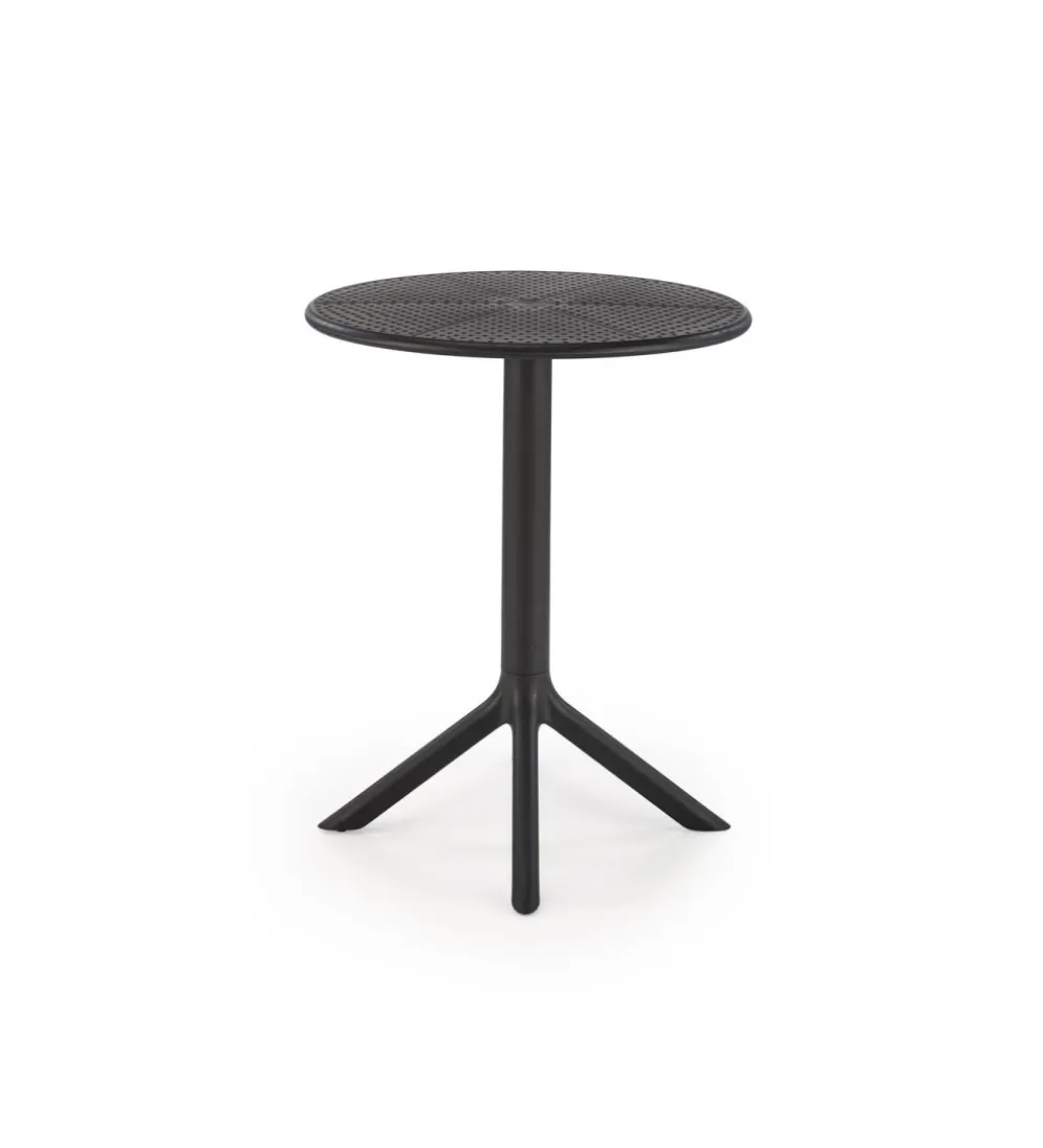 Stół ogrodowy CALVO 72 cm czarny