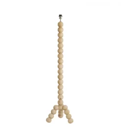 Stojak do lampy VEGLIO 130 cm drewno mango naturalny
