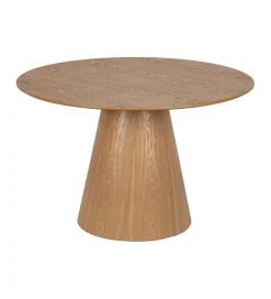 Stół okrągły POPPO 120 cm Naturalny