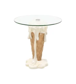 Stolik bistro ICE CREAM VANILLA 48 cm