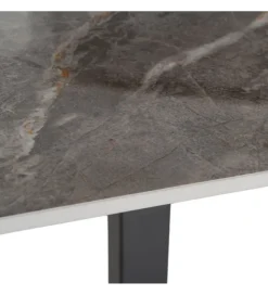 Stolik bistro SINTERED 80 cm efekt marmuru