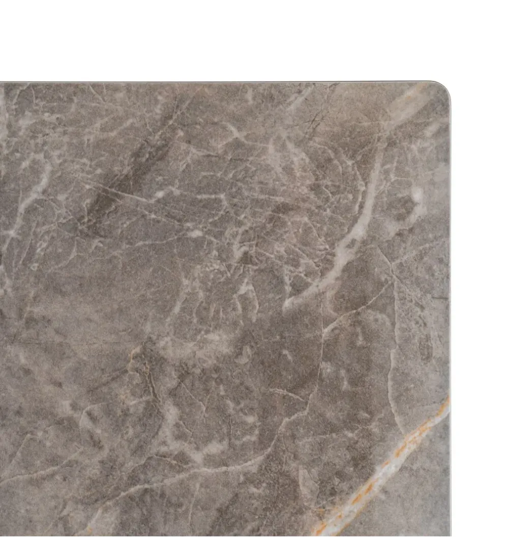 Stolik bistro SINTERED 80 cm efekt marmuru
