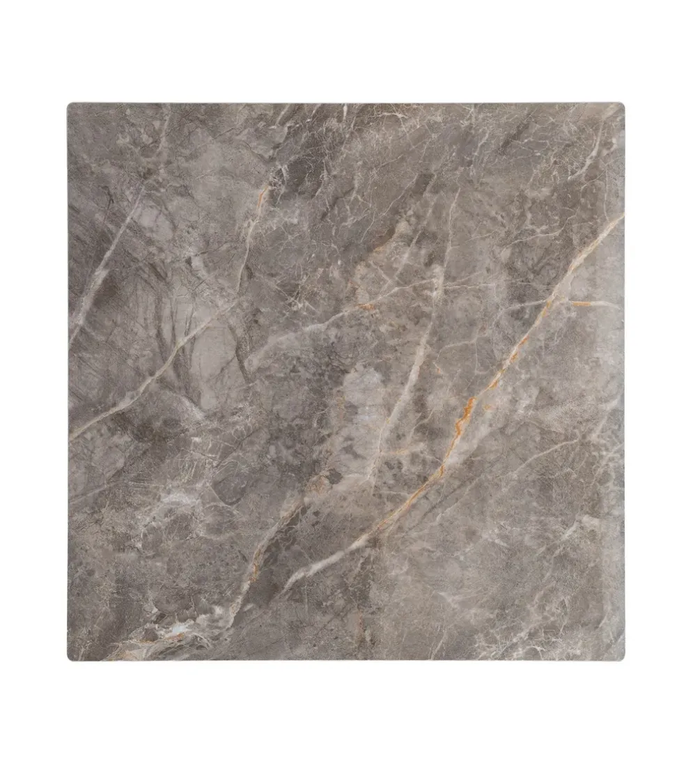Stolik bistro SINTERED 80 cm efekt marmuru