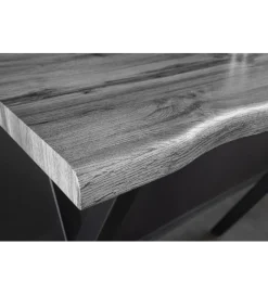 Stolik bistro WILD 120 cm drewno dębu szary