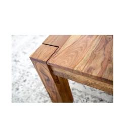 Stolik FINICE Makassar 60 cm drewno Sheesham