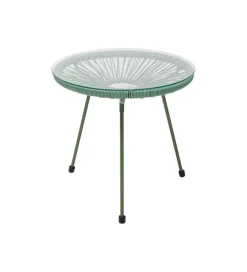 Stolik kawowy ACAPULCO 50 cm mono zielony