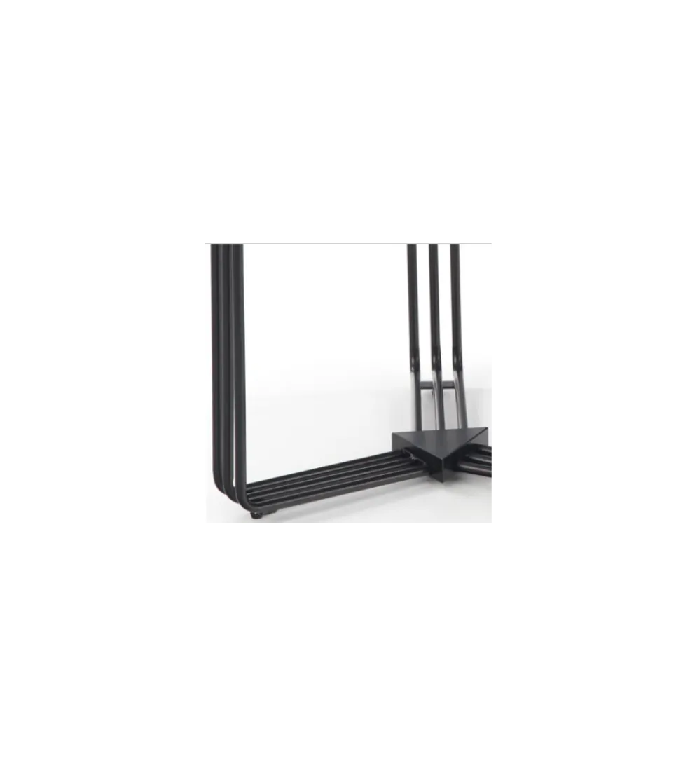 Stolik kawowy ANTICA 55 cm w optyce marmuru