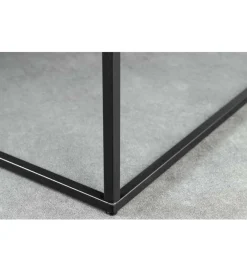 Stolik kawowy ARCHITECTURE 60 cm w optyce czarnego marmuru