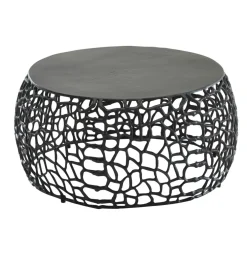 Stolik kawowy ARLES 66 cm czarny