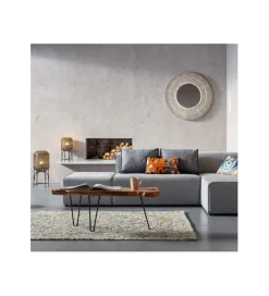Stolik kawowy ASPEN drewno teak