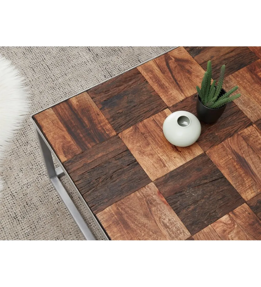 Stolik kawowy BINTO 80 cm mango