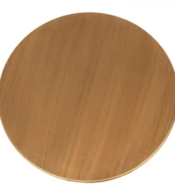 Stolik kawowy boczny ANTIQUENO 58 cm naturalny