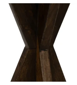 Stolik kawowy boczny CODENA 60 cm drewno mango
