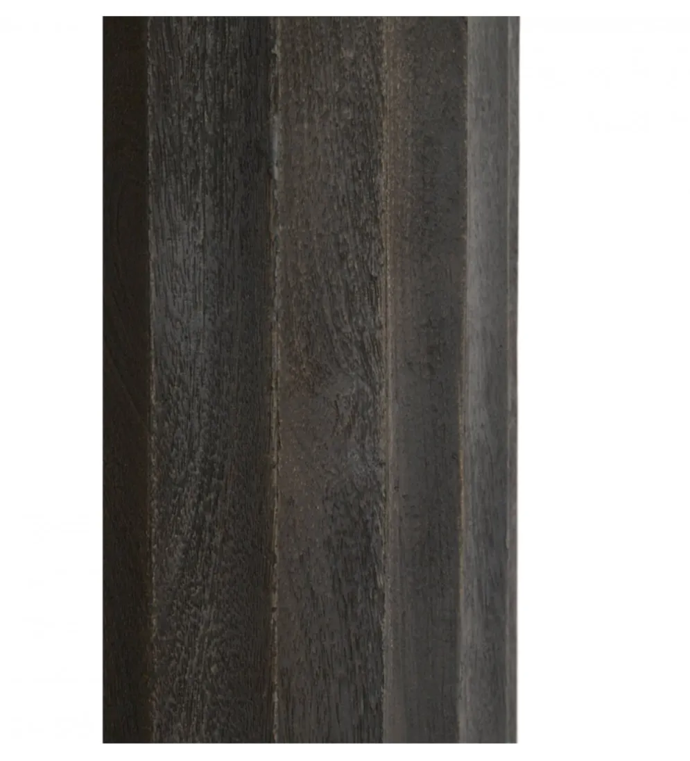 Stolik kawowy boczny ELLENA 60 cm czarny mat