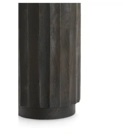 Stolik kawowy boczny ELLENA 60 cm czarny mat