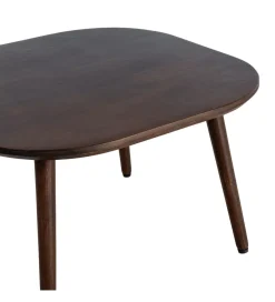 Stolik kawowy boczny FEGANE 65 cm drewno mango
