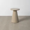 Stolik kawowy boczny GLOSSY 60 cm taupe