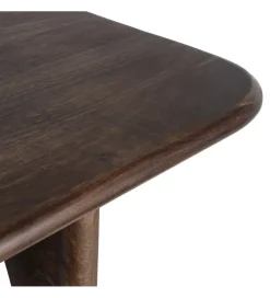 Stolik kawowy boczny KIRITON 45 cm drewno mango