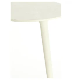 Stolik kawowy boczny LIONS 53 cm kremowy