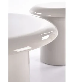 Stolik kawowy boczny LOARA 45 cm kaszmir