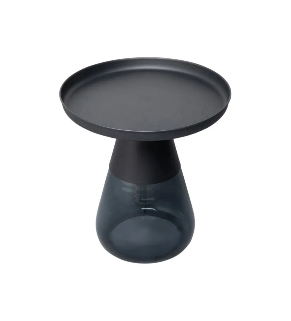 Stolik kawowy BOTTIGLIA 50 cm czarny