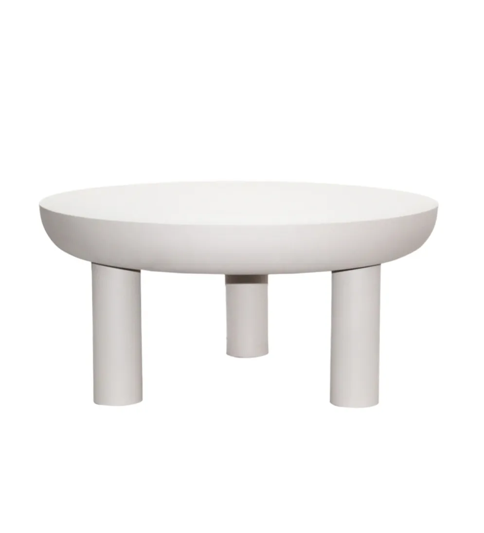 Stolik kawowy BRIX NIKO 85 cm biały