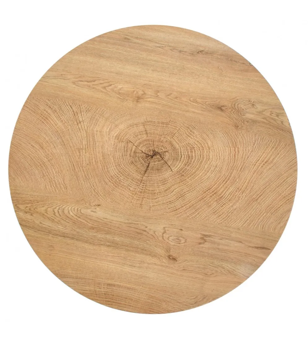 Stolik kawowy BROOKLYN 80 cm w optyce dąb naturalny