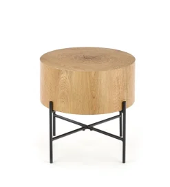 Stolik kawowy BROOKLYN 45 cm w optyce dąb
