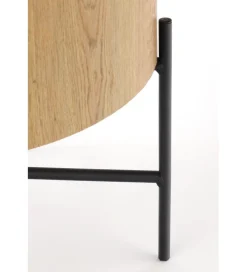 Stolik kawowy BROOKLYN 45 cm w optyce dąb