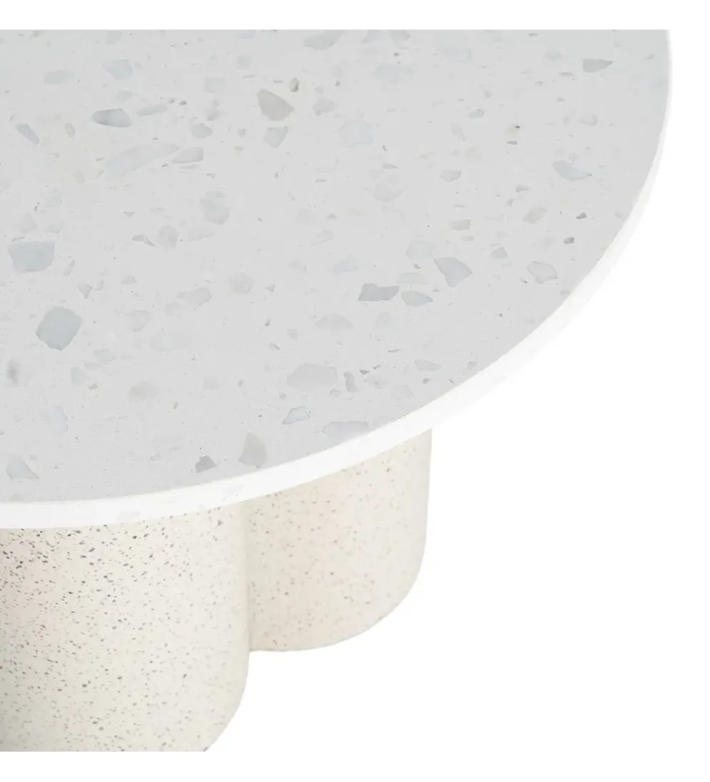 Stolik kawowy CAVRANI 60 cm efekt terrazzo