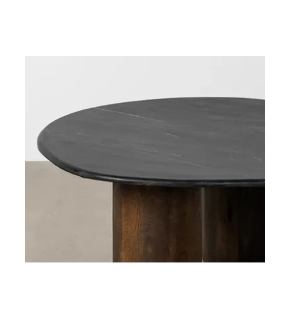 Stolik kawowy CENTR 135 cm drewno mango