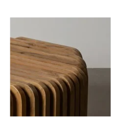 Stolik kawowy CHRISS 84 cm drewno mango
