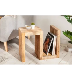 Stolik Kawowy Craft LUXURY II drewno mango