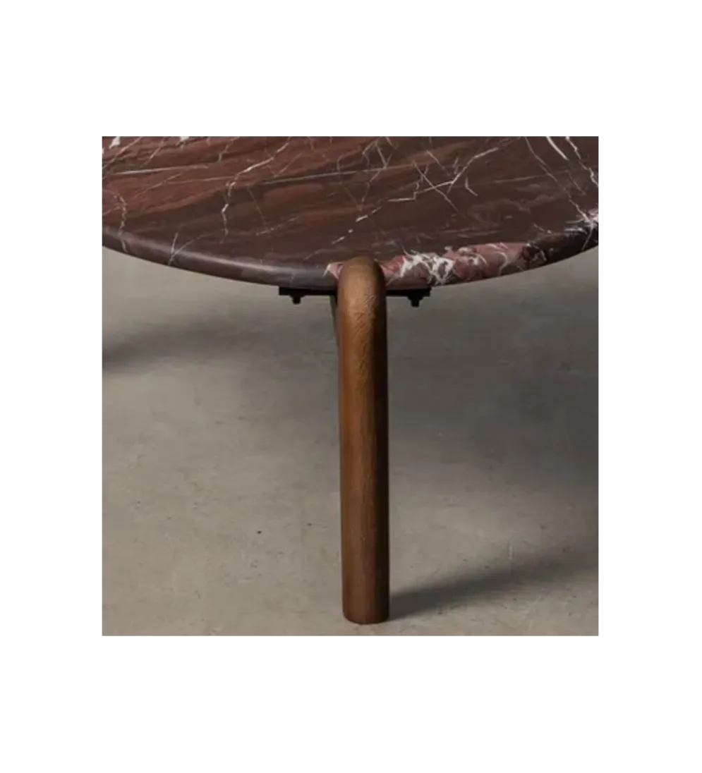 Stolik kawowy CUDBEM 70 cm drewno mango