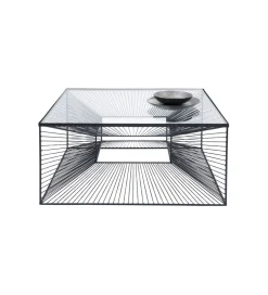 Stolik kawowy DIMENSION 80 cm czarny