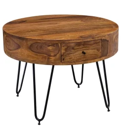 Stolik kawowy ESPERIA 60 cm drewno sheesham