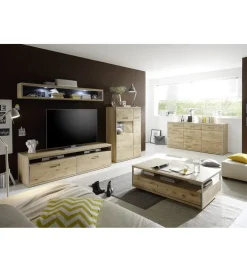 Stolik kawowy ESPERO 115 cm  W Kolorze dąb Bianco