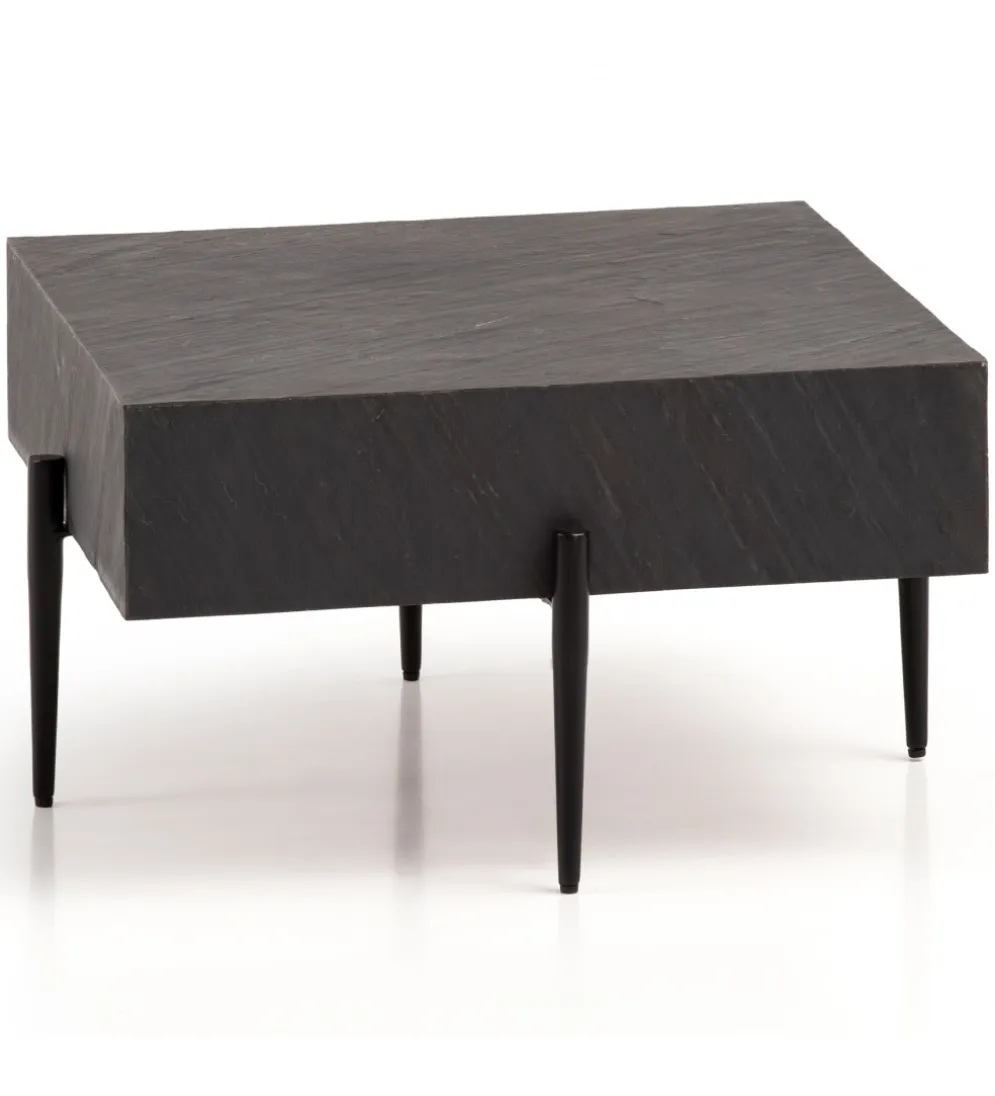 Stolik kawowy EVELIN 64 cm antracytowy