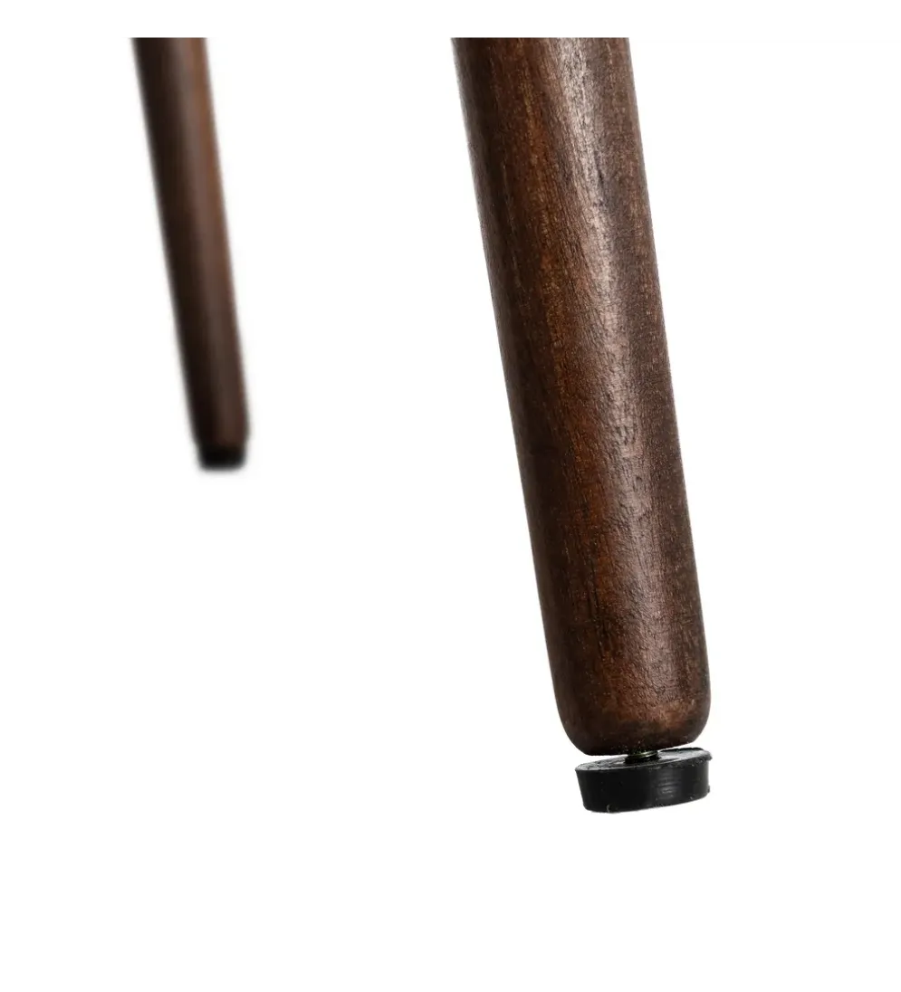 Stolik kawowy FEGANE 80 cm drewno mango
